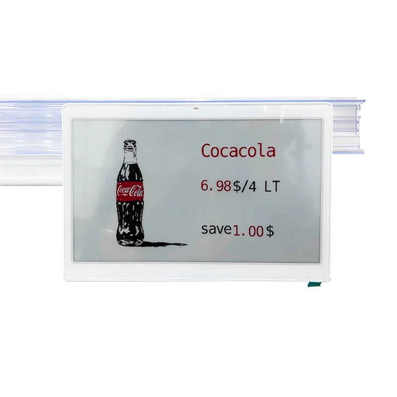 7.3 Pulgada Electrónico Precio Etiqueta Extrusión Canal