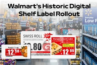 Walmart ukax Histórico Digital Estante Etiqueta ukan uñt’ayatawa