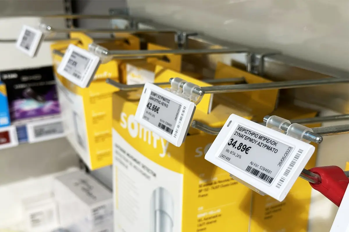 12 Etiqueta Electrónica de Estante Uso Casos ukax Precios Actualizar ukanakat...