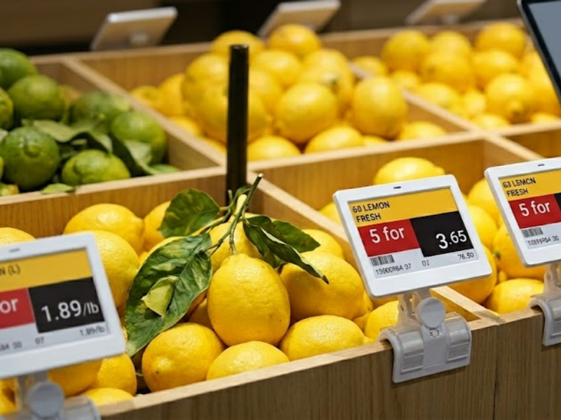 Sistema de Etiquetado de Estante de Tiendas de Comestibles ukax Precios ukan ...