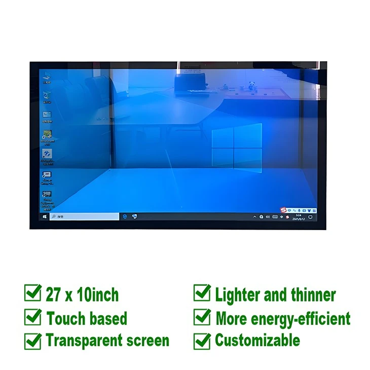 27x10 Pantalla Táctil Transparente ukampi