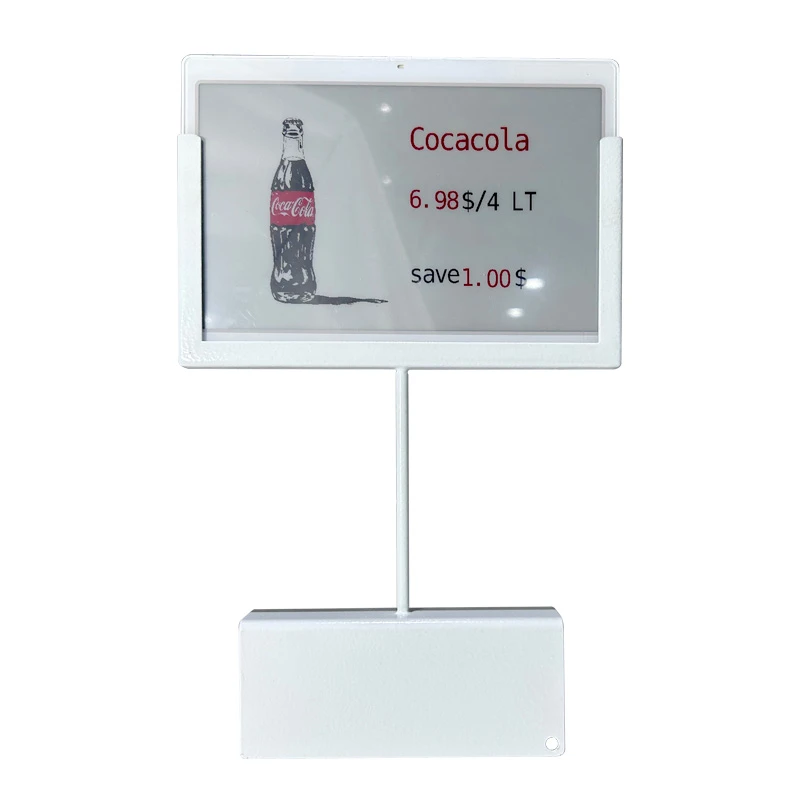 7.3 Pulgada Electrónico Precio Etiqueta Metal Inserto Canal