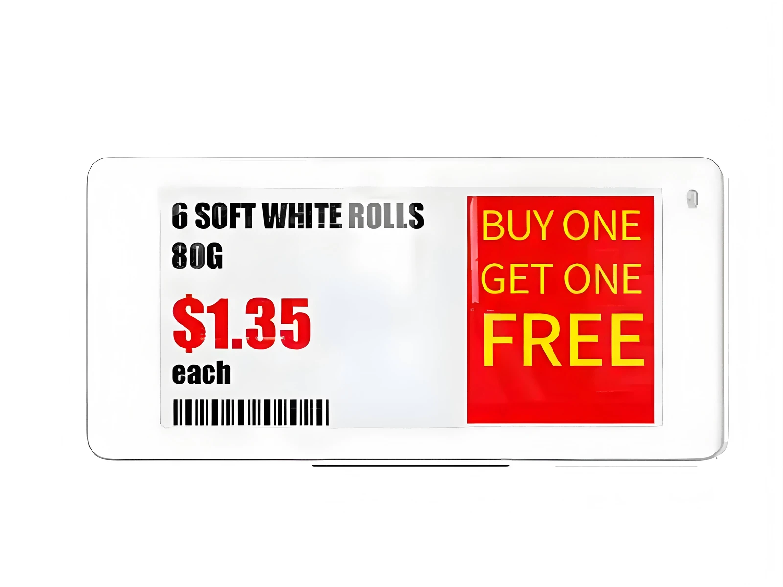2.13 inch Four Color Electronic price Tag 2.13 inch Four Color Electronic price Tag